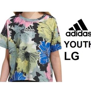 OVERSIZED ALLOVER PRINT LOGO TEE